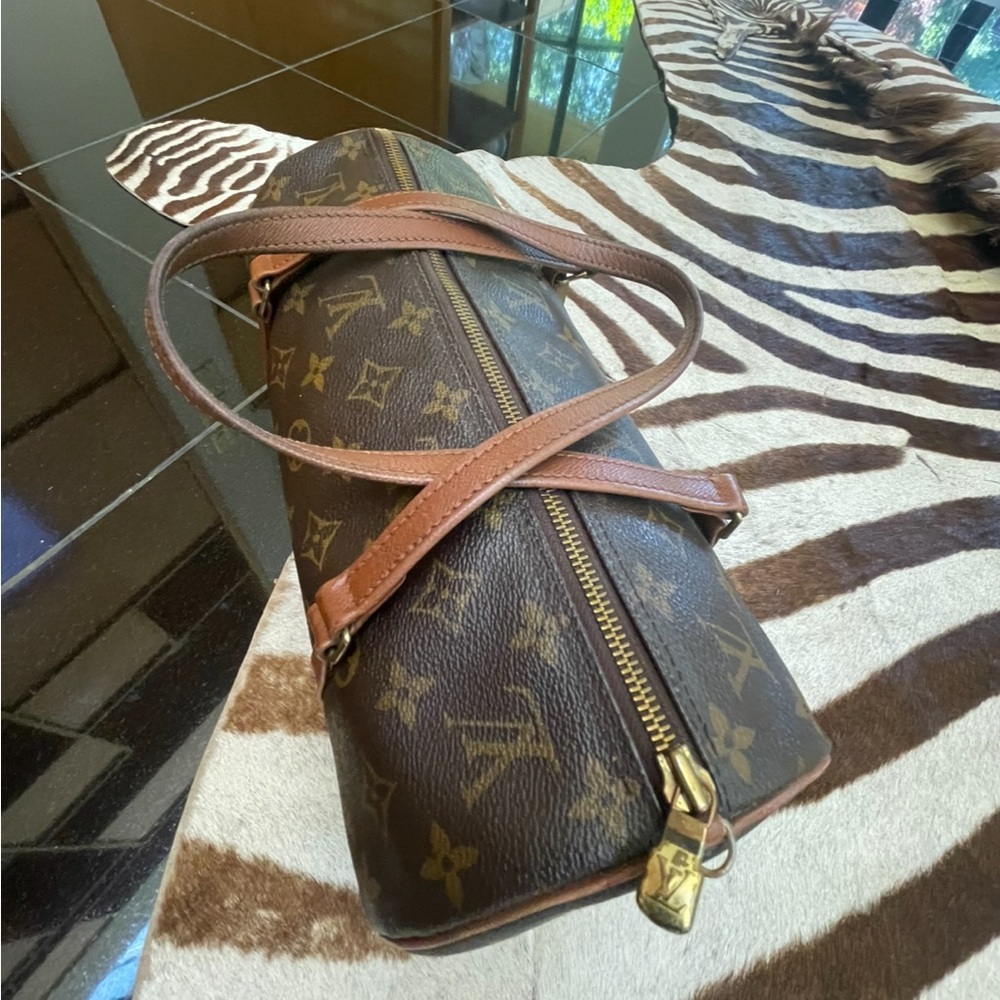 Louis Vuitton Monogram Canvas Papillon 30 Bag.